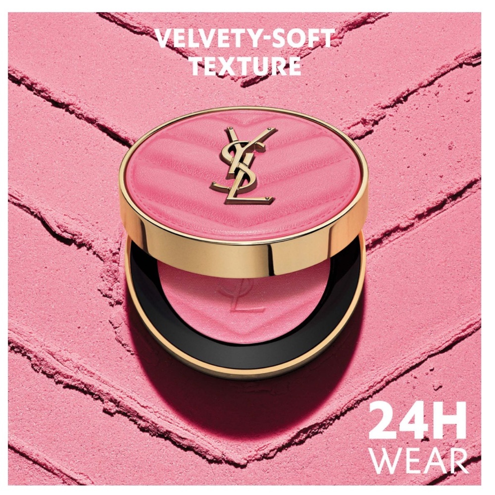 YSL Make Me Blush 24 Hr Buildable Blush - #93 Restless Rose - Picture 2 of 3